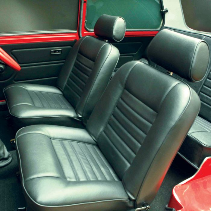 Seat Covers F/R Recliner - Foam/Diaph/H-rest - Cloth Vinyl - Mini 82-92