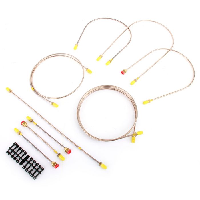 LHD Brake pipe set - Mk 2 & 3 Mini Cooper S