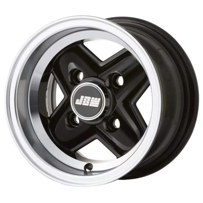 6 x 10 Revolite Wheel - Black/Polished Rim