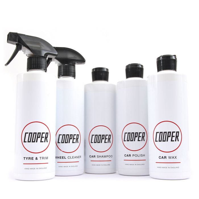 Cooper Car Company Mini Detailing Kit by Auto Finesse - Complete 5-Piece Set