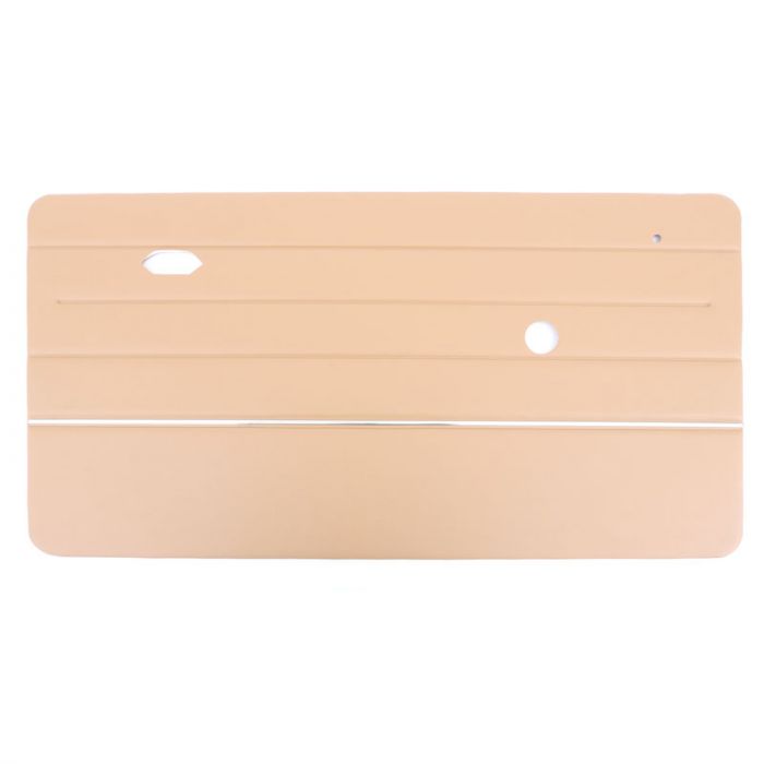 Biscuit with Chrome Strip - Door Panels - Pair - Late Type - Mini 85-00