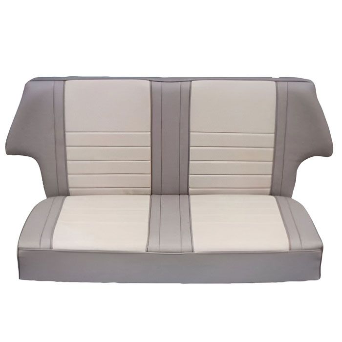 Mini Rear Seat Cover - Suffolk - Vinyl - Cream by Newton Commerical