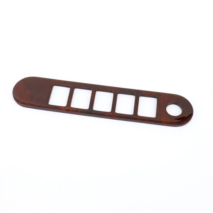 Burr Walnut 5 Hole + 1 Switch Panel for classic Mini
