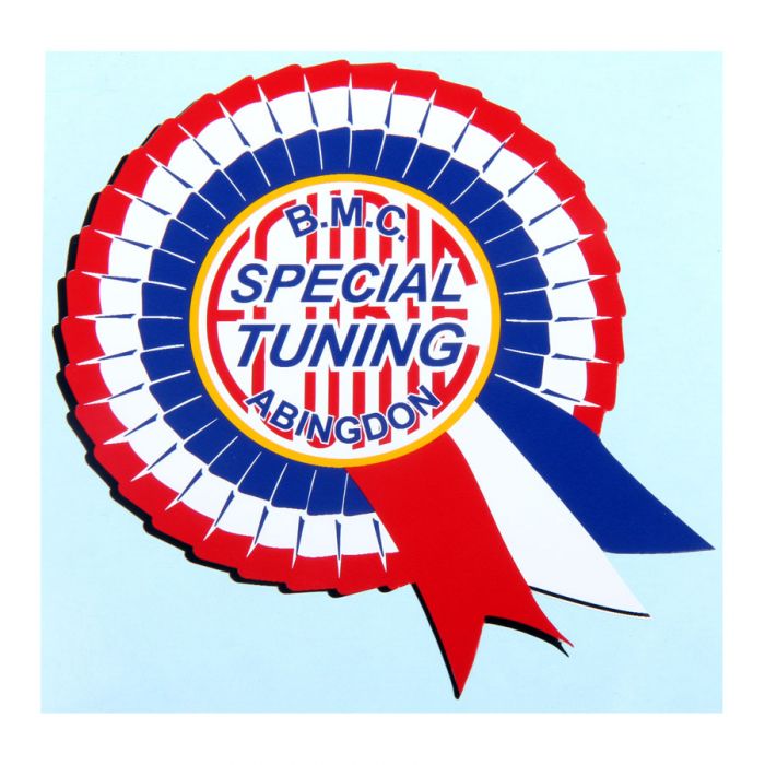Special Tuning Rosette Sticker - Yellow