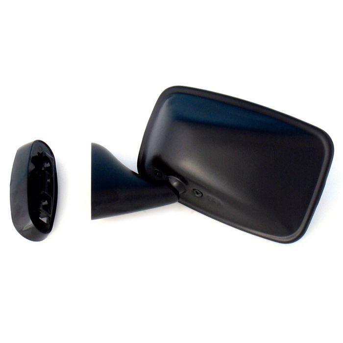 Door Mirror - Black - Convex - LH 