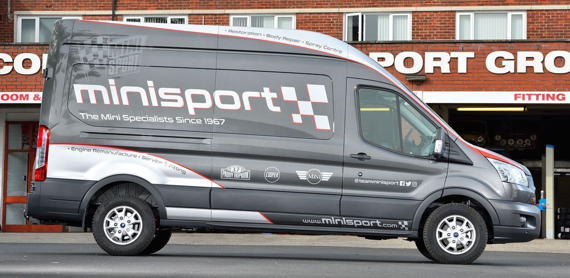 Mini Sport Euro Van Delivery