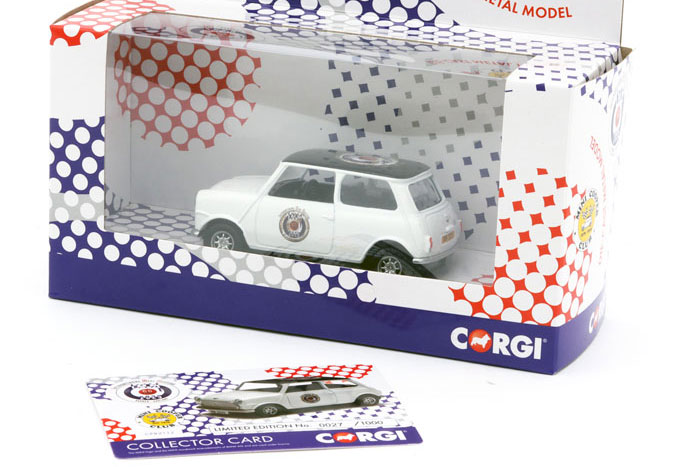 Limited Edition 2025 IMM classic Mini Corgi Model, in box with collectors card.